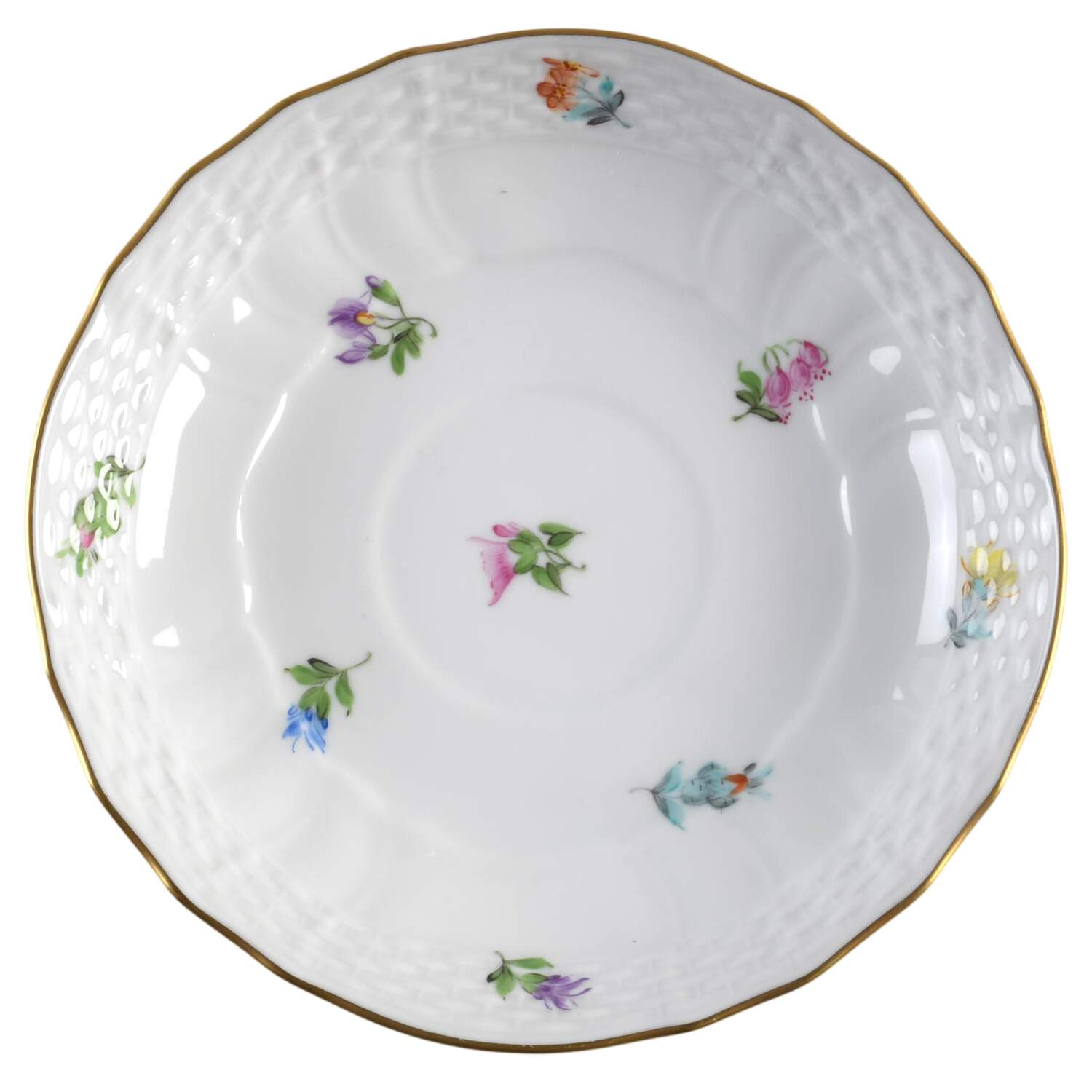 Kimberly (MF) Saucer for Flat Cup by Herend-1