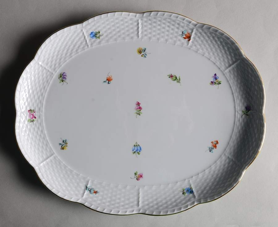Kimberly (MF) 12" Oval Tray by Herend-1