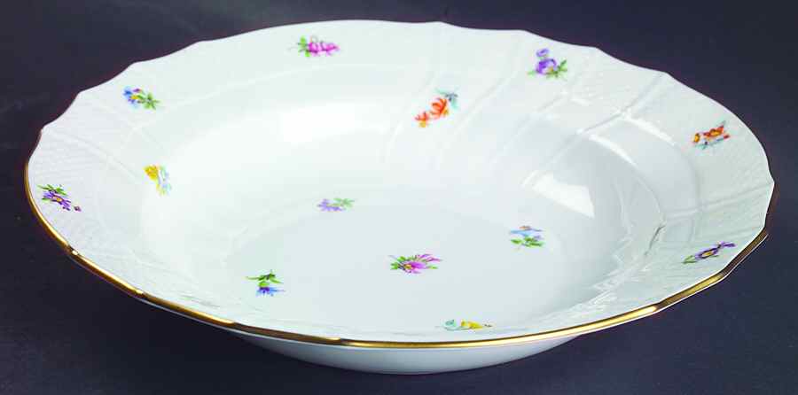 Kimberly (MF) Large Rim Soup Bowl by Herend-1