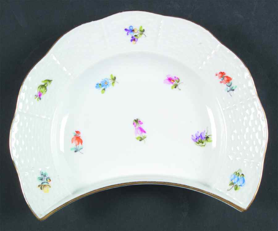 Kimberly (MF) Crescent Salad Plate by Herend-1