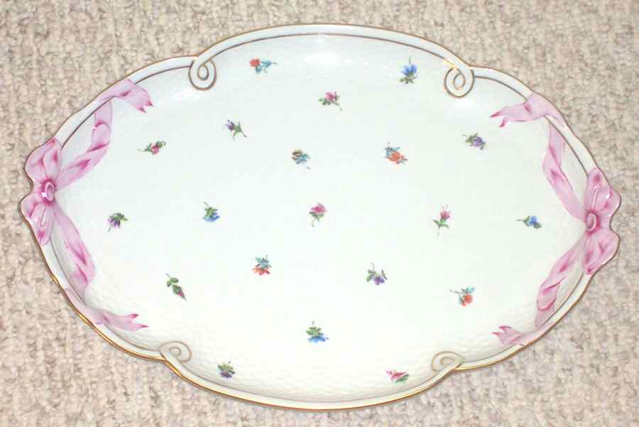 Kimberly (MF) 15" Oval Tray by Herend-1