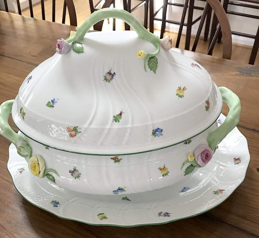 Lindsay (LY) Tureen &  Lid by Herend-1