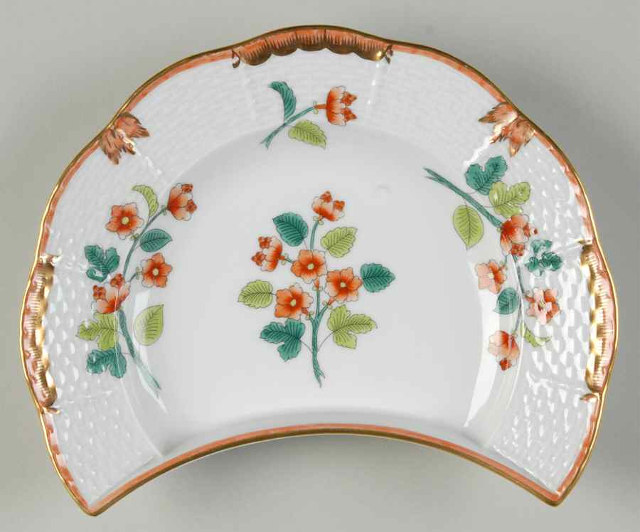 Livia (WBOS) Crescent Salad Plate by Herend-1