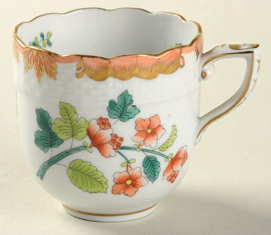 Livia (WBOS) Flat Demitasse Cup by Herend-1
