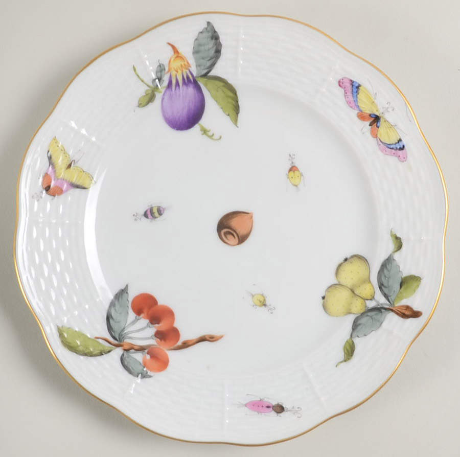 Market Garden (FR) Bread & Butter Plate by Herend-1