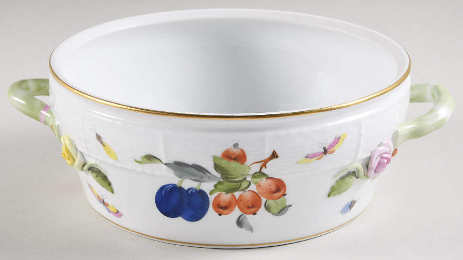 Market Garden (FR) Round Vegetable No Lid by Herend-1
