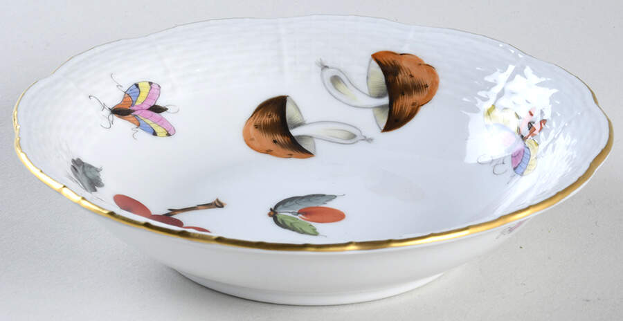 Market Garden (FR) Fruit/Dessert (Sauce) Bowl by Herend-1