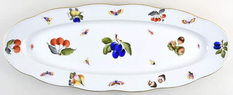 Market Garden (FR) 24" Fish Platter by Herend-1
