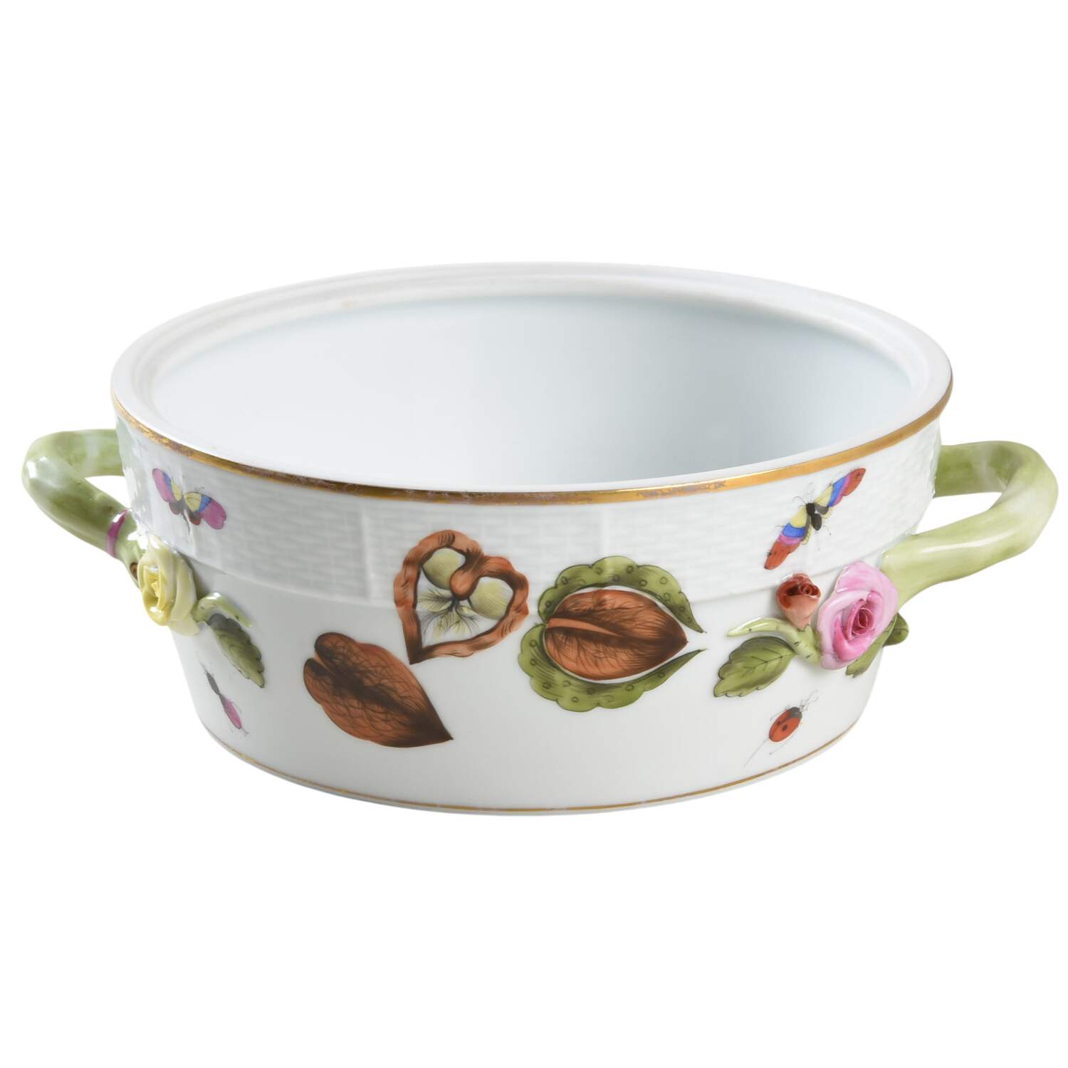 Market Garden (FR) Small Round Vegetable No Lid by Herend-1