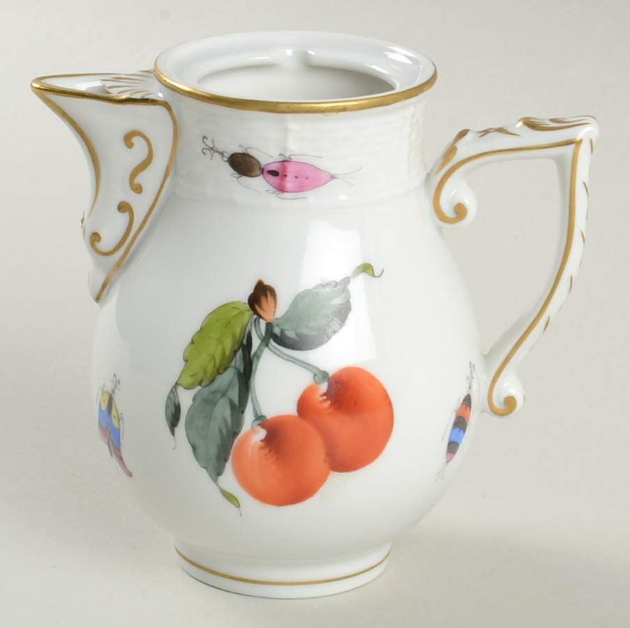 Market Garden (FR) Individual Coffee Pot No Lid by Herend-1
