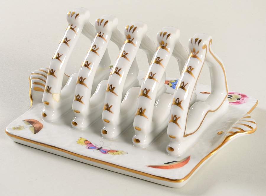 Market Garden (FR) 4 Slice Toast Server by Herend-1