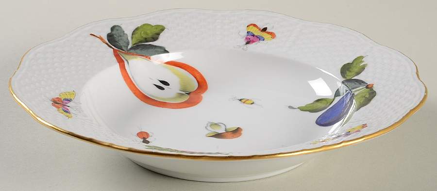 Market Garden (FR) Rim Soup Bowl by Herend-1