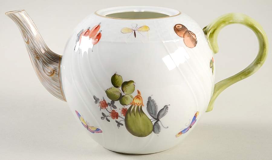 Market Garden (FR) Small Teapot No Lid by Herend-1