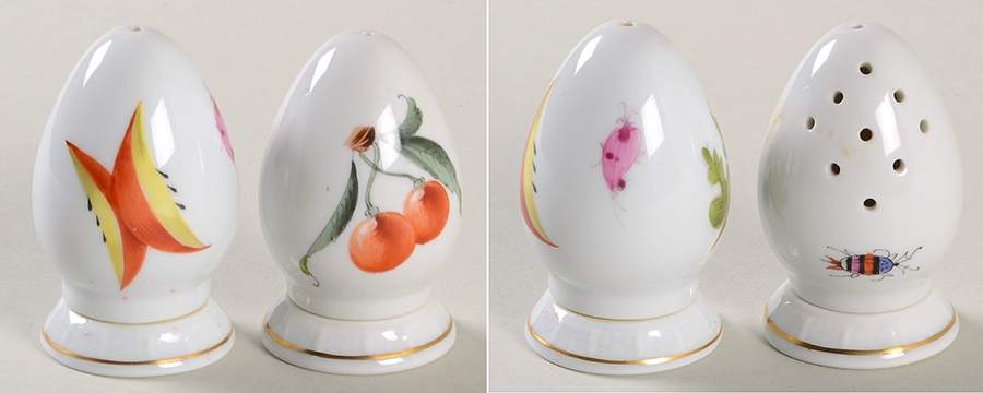 Market Garden (FR) Salt & Pepper Set by Herend-1