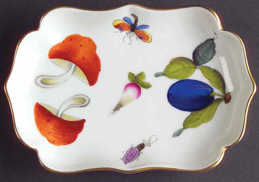 Market Garden (FR) 4" Ashtray by Herend-1