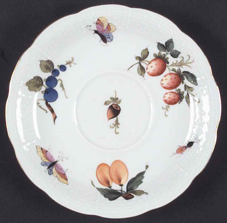 Market Garden (FR) Saucer by Herend-1