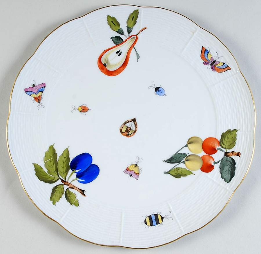 Market Garden (FR) Cake Plate by Herend-1