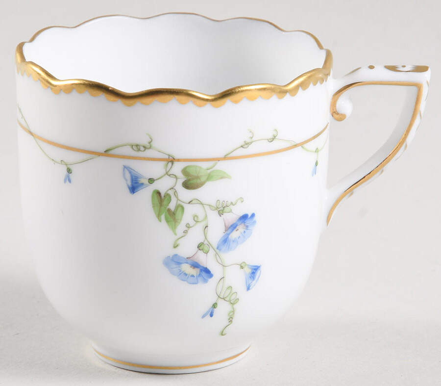 Morning Glory (Ny) Flat Demitasse Cup by Herend-1