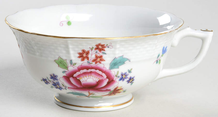 Nanking Bouquet (Nb) Footed Cup by Herend-1