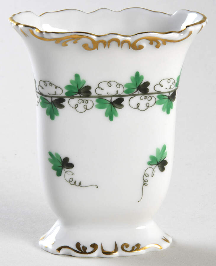 Persil 3" Oval Vase by Herend-1