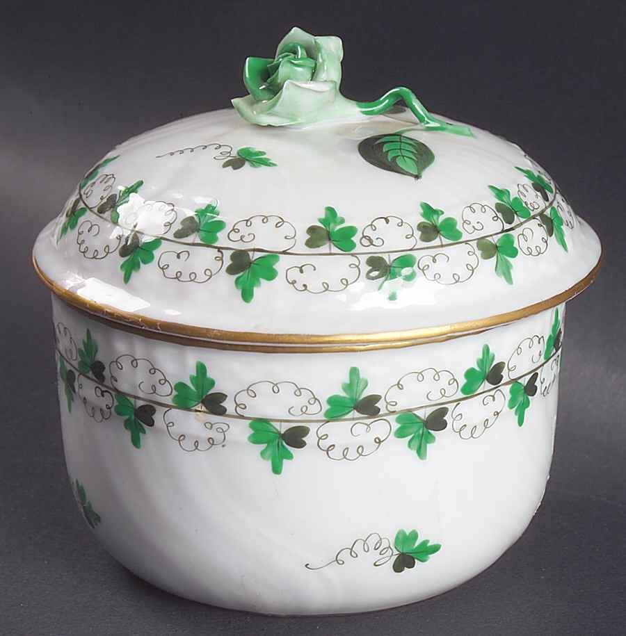 Persil Sugar Bowl & Lid by Herend-1