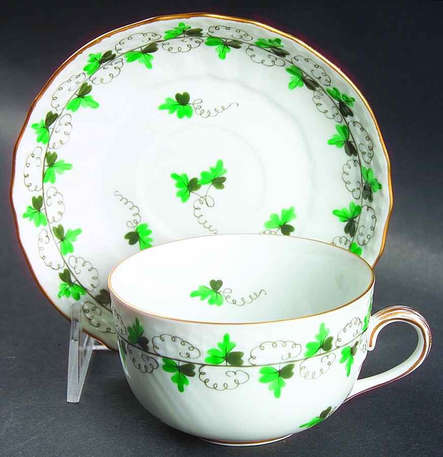 Persil Flat Cup & Saucer Set by Herend-1