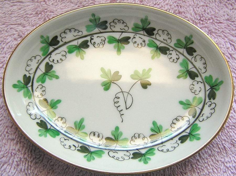 Persil 3" Oval Ashtray by Herend-1