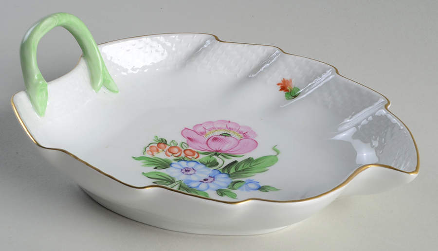 Printemps (BT) 8" Leaf Dish by Herend-1