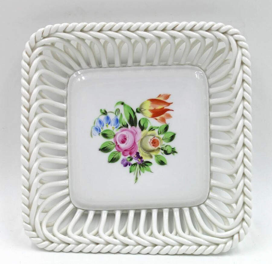 Printemps (BT) 5' Square Tray by Herend-1