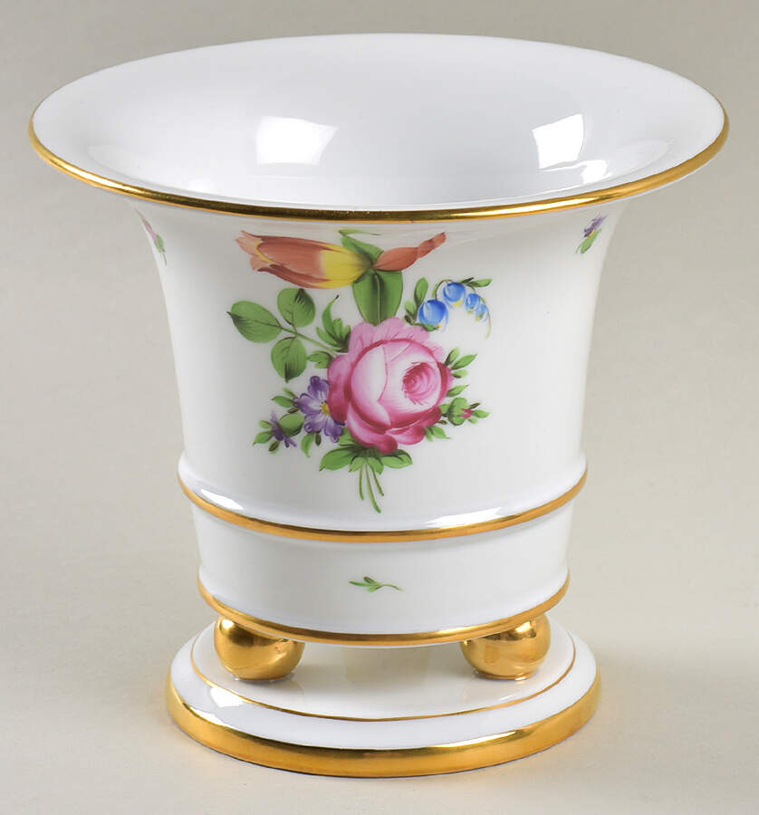 Printemps (BT) 5" Ball Footed Vase by Herend-1
