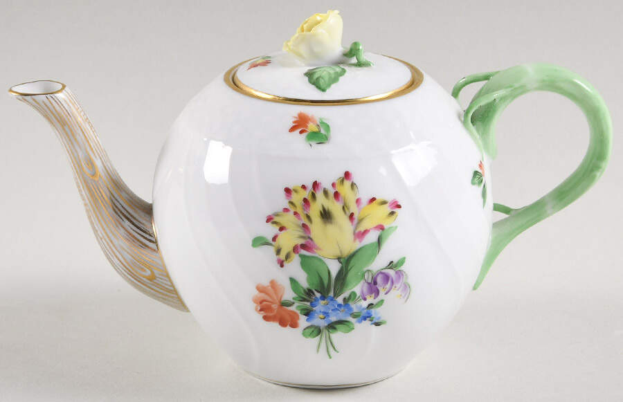 Printemps (BT) Mini Teapot & Lid by Herend-1