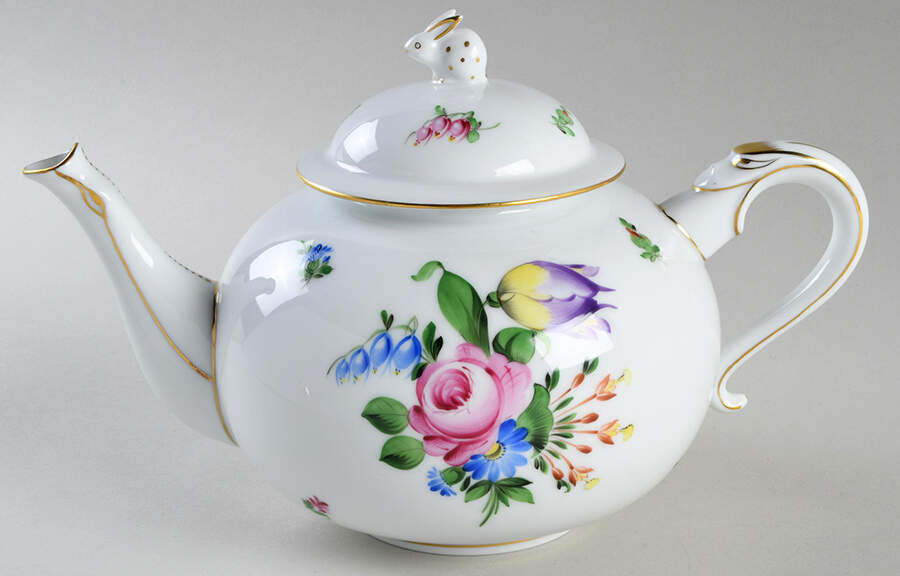 Printemps (BT) Teapot & Lid by Herend-1