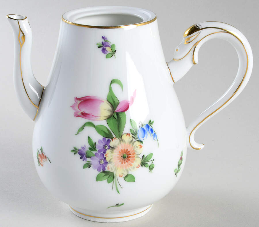 Printemps (BT) Individual Coffee Pot No Lid by Herend-1