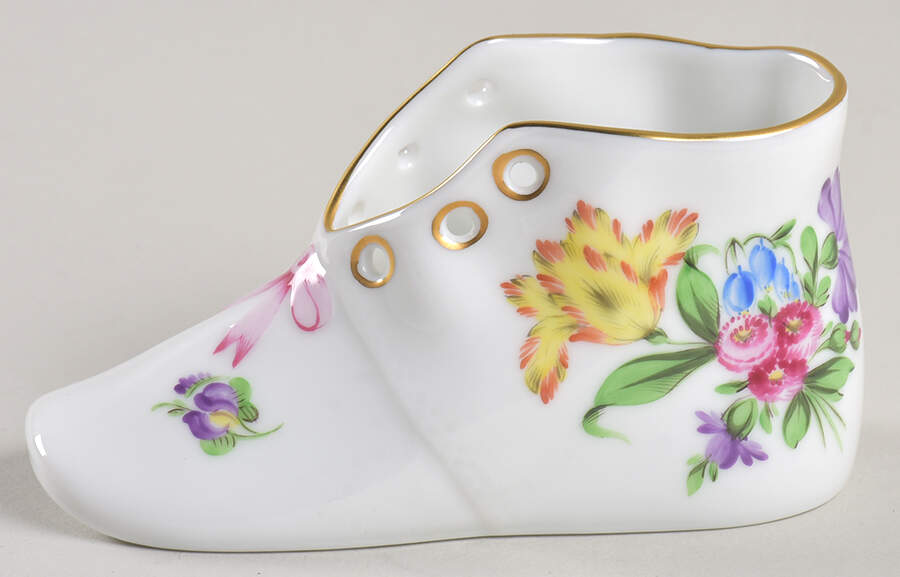 Printemps (BT) Baby Shoe by Herend-1