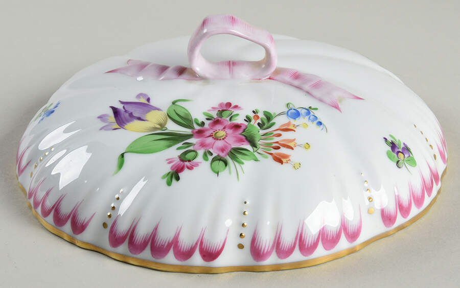 Printemps (BT) Lid for Large Candy Box by Herend-1