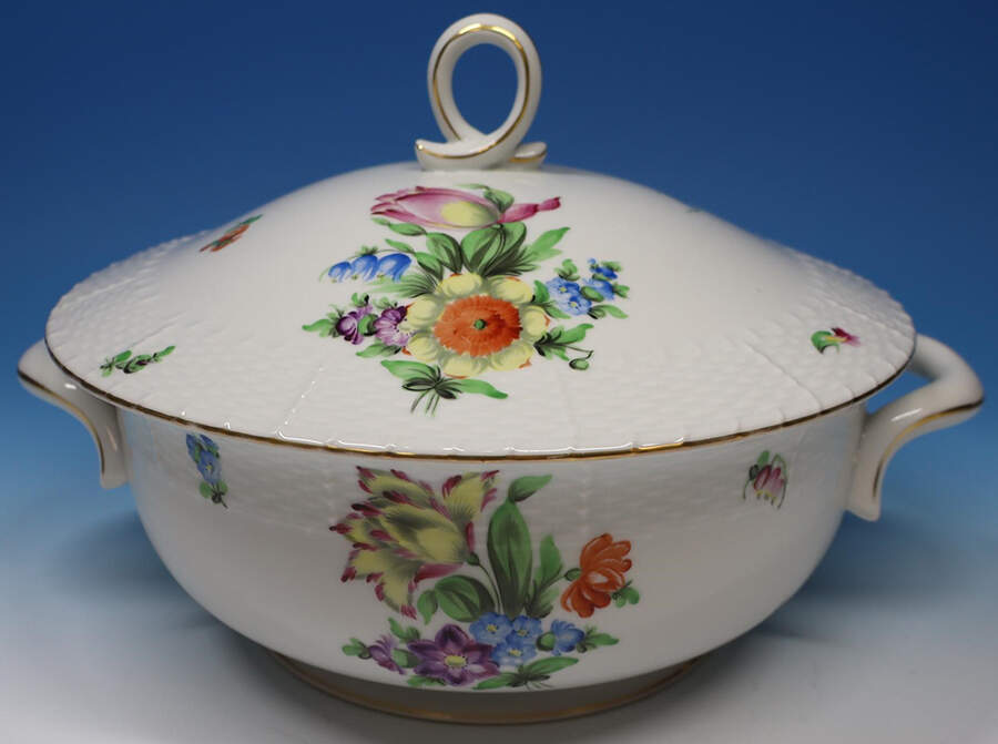 Printemps (BT) Round Covered Vegetable by Herend-1