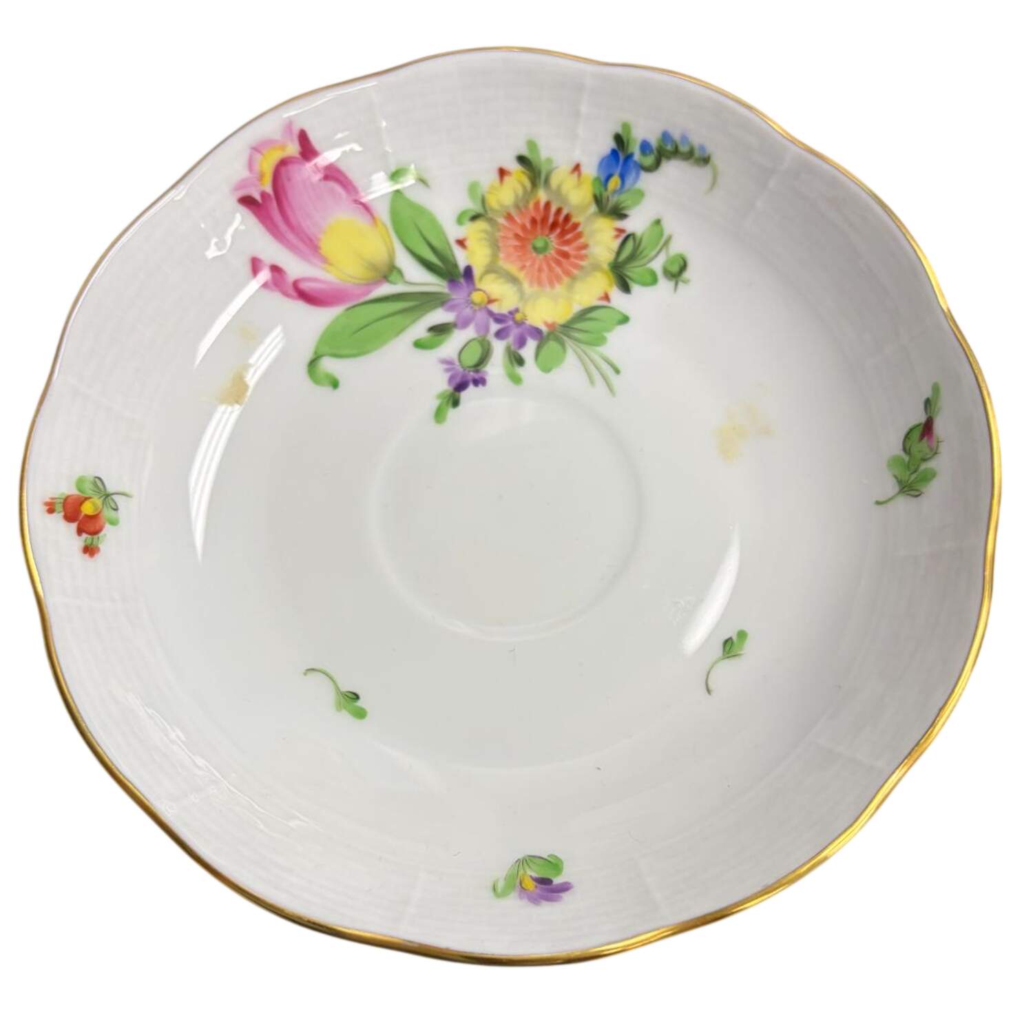 Printemps (BT) Saucer for Flat Demitasse Cup by Herend-1