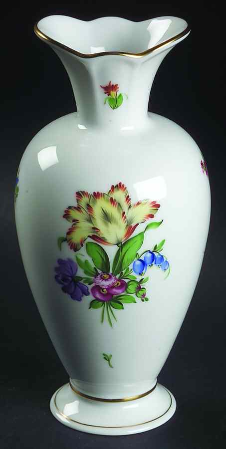 Printemps (BT) Oval Opening Vase by Herend-1