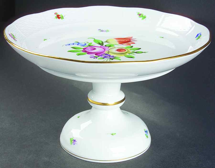 Printemps (BT) Round Compote (Height X Width) by Herend-1