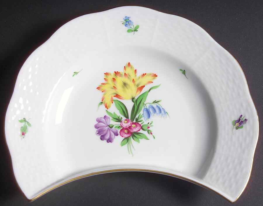 Printemps (BT) Crescent Salad Plate by Herend-1