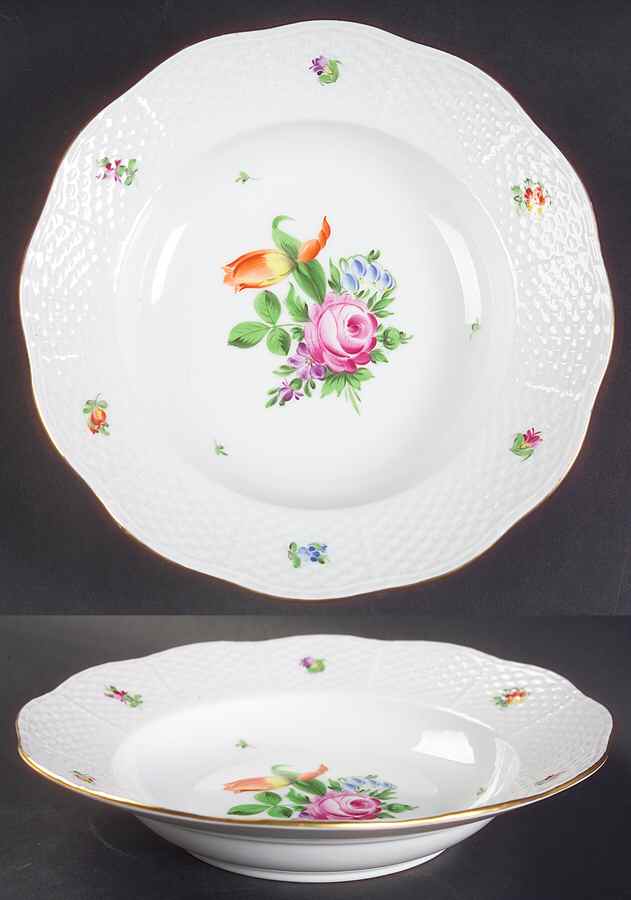 Printemps (BT) Rim Soup Bowl by Herend-1