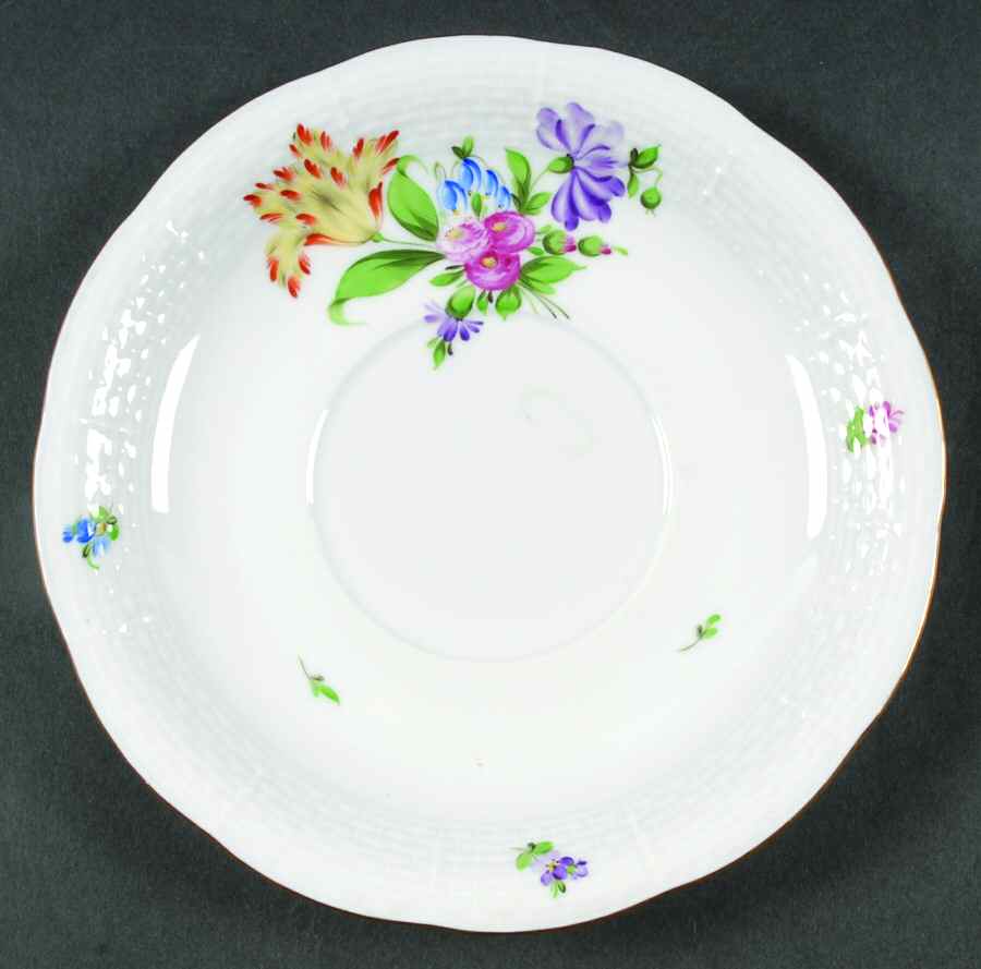 Printemps (BT) Saucer for Flat Cream Soup Bowl by Herend-1