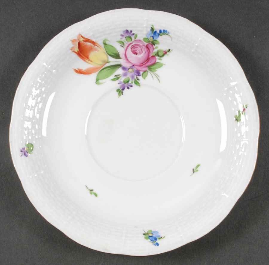 Printemps (BT) Saucer for Flat Cream Soup Bowl by Herend-1