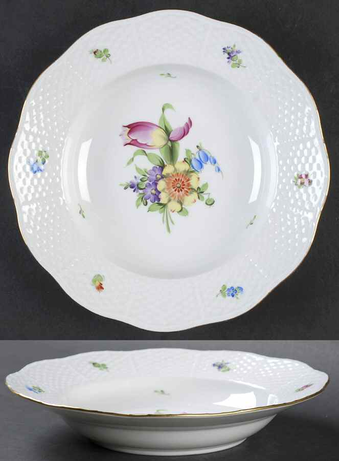 Printemps (BT) Rim Soup Bowl by Herend-1