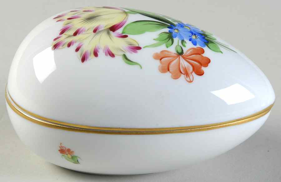 Printemps (BT) Small Egg Bon Bon & Lid by Herend-1