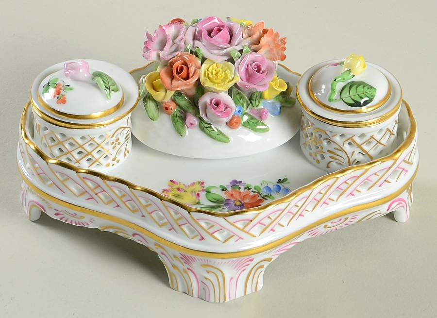 Printemps (BT) Ink Stand by Herend-1