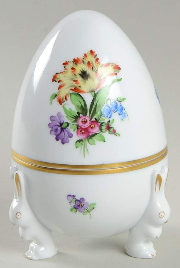 Printemps (BT) Large Egg Box & Lid by Herend-1
