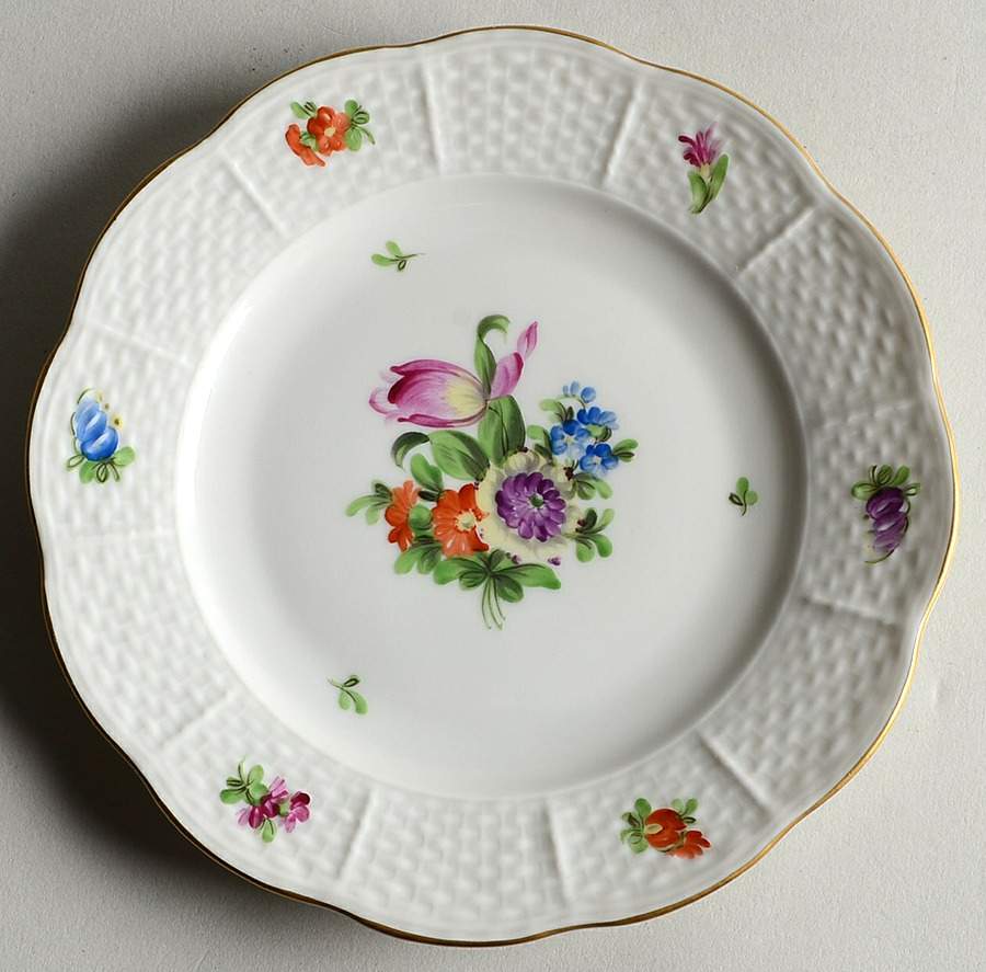 Printemps (BT) Bread & Butter Plate by Herend-1