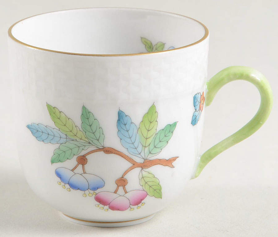Queen Victoria Older (VA) Flat Demitasse Cup by Herend-1