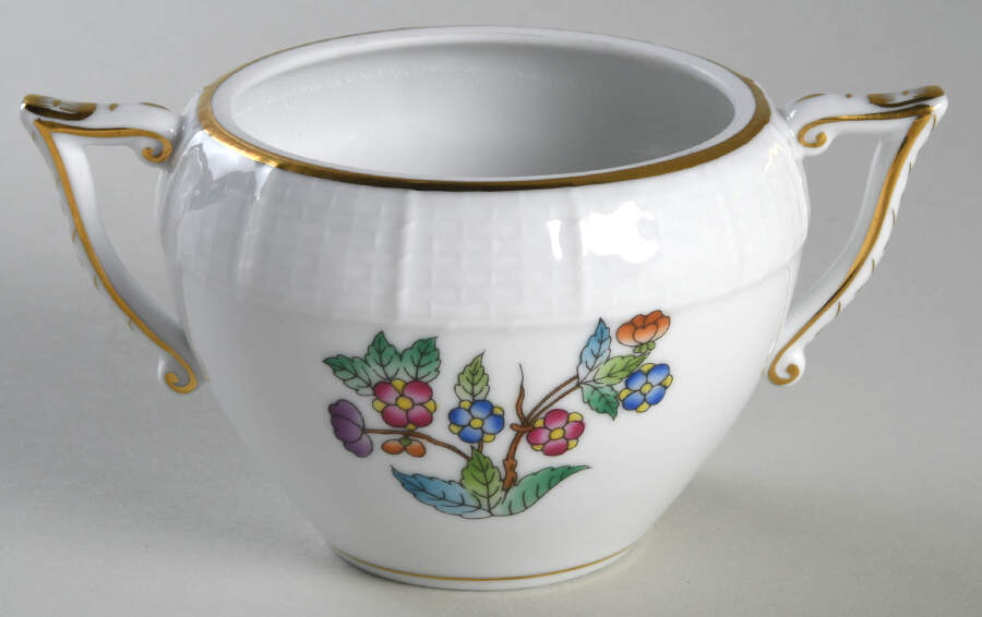 Queen Victoria Older (VA) Sugar Bowl No Lid by Herend-1